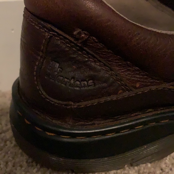 Dr. Martens brown loafer boot casually worn still have a lot of life in them - Picture 3 of 7